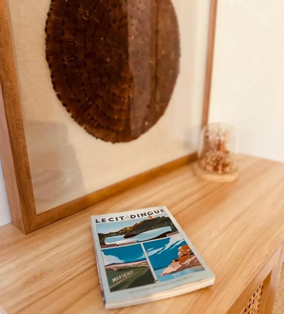 Appartement Grand T1 de 38 m2 au design épurée à Marseille